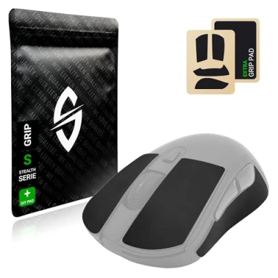 Immagine di SensoryBoost Grip Tape Set per Logitech G703, G603, G403 (+ Pad) Assorbente dal sudore, estremamente antiscivolo, ultrasottile (0,5 mm) Autoadesivo e senza residui Accessori mouse da gioco