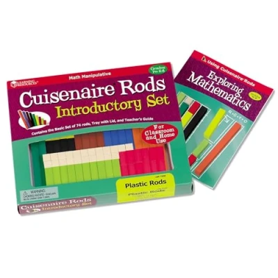 Immagine di Learning Resources Set introduttivo di barrette Cuisenaire , Plastica