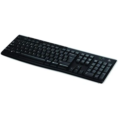 Immagine di Logitech K270 Tastiera Wireless per Windows, Layout Inglese QWERTY Nero