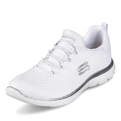 Immagine di Skechers Summits Fast Attraction, Scarpe da Ginnastica Donna, Bianco, 42 EU