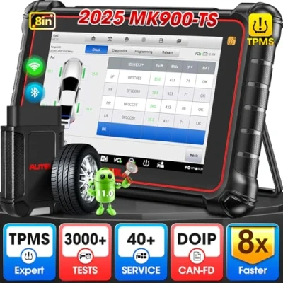 Immagine di Autel MaxiCOM MK900 TS, CAN FD &amp; DoIP, Aggiornamento 2024 MK900TS di MK808S TS BT MX900 MK808S, Riapprendimento Programmazione TPMS Top Pro come MS906TS, 3000+ Test Attivo, 40+ Servizi