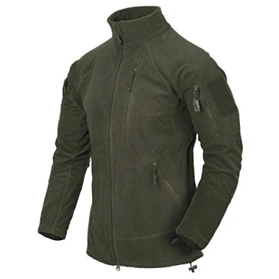 Immagine di Helikon Tex Alpha Tactical Grid Giacca in pile pile, verde oliva (confezione da 1)