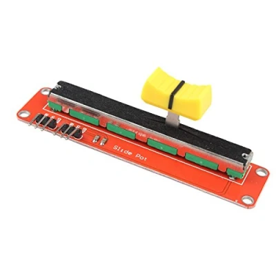 Immagine di HALJIA 10 K scorrere potenziometro Log Logaritmica doppia uscita lineare Trim pot Compatibile con Arduino AVR Electronic Block