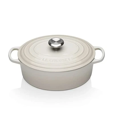 Immagine di Le Creuset Casseruola Evolution in Ghisa con Coperchio, diameter 27 cm, Meringue, 21178277164430