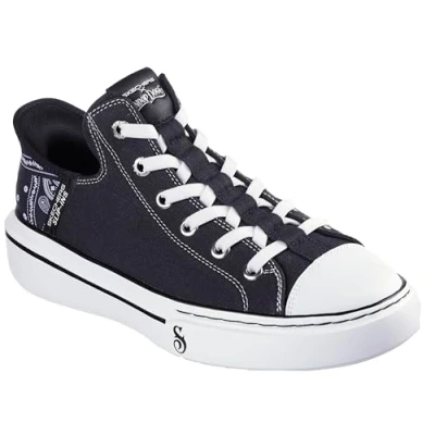 Immagine di Skechers Snoop Dogg: One Og Canvas Hands Free Slip in Sneaker, nero, 41 EU