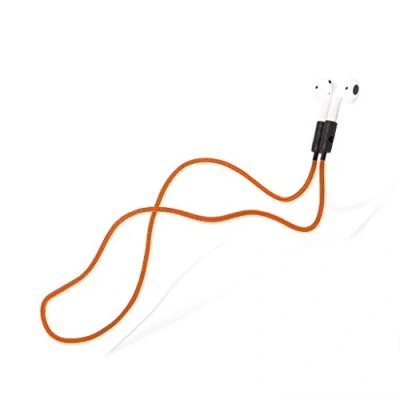 Immagine di KNOK Nastro di supporto compatibile con AirPods 1, 2, Pro Apple Strap magnetico in arancione