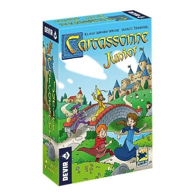Immagine di Devir Carcassonne Junior Gioco da tavolo, Multicolore, 27,5 x 6,5 19 cm (BGCARJTR)