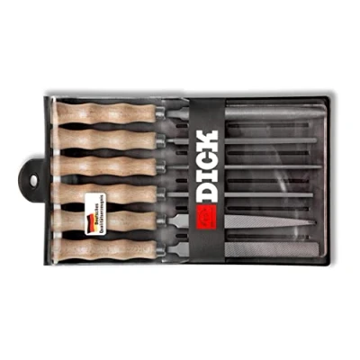 Immagine di Dick 11871020 Set di chiavi a brugola 6 pz. 100/2 in custodia nera Dick, con impugnatura 2K 85 mm Lunghezza 100 1 KIT