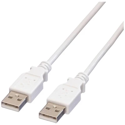 Immagine di ITB USB 2.0 CABLE TYPE A M / 1.8M WHITE .