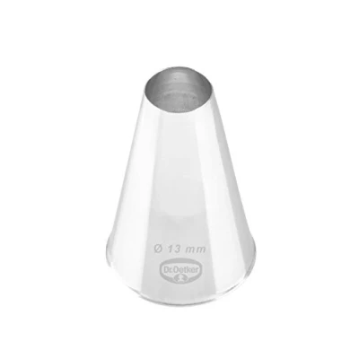 Immagine di Dr. Oetker 3509 tuellen Manufaktur Foro passacavo 13 mm, Acciaio Inossidabile, Argento, 4,5 x 3 cm