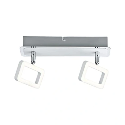 Immagine di Paulmann Frame 66639 Faretto LED da soffitto 9 W Bianco opaco, Cromo