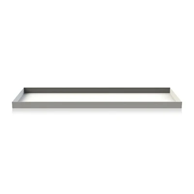 Immagine di Cooee Design Tray Vassoio in Acciaio Inox, 50 x 18 2 cm, Colore: Bianco