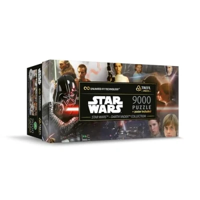 Immagine di TREFL Prime UFT: Star Wars, Darth Vader Collection 9000 Pezzi, Puzzle Grande, Cartone con Spessore Maggiorato, BIO, EKO, Divertimento per Adulti e Bambini dai 12 anni, Multicolore, 81032