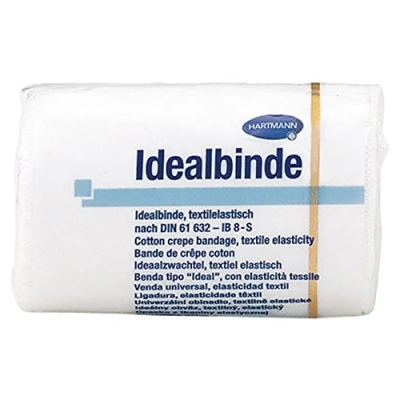 Immagine di Benda elastica HARTMANN Ideal Bandages da 6cm x 5m con graffetta