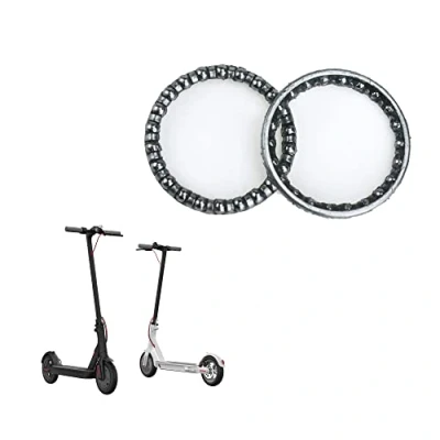 Immagine di Fututech 2 cuscinetti ruota anteriore per Xiaomi M365 Pro Pro2 1S, a sfera, in acciaio INOX, ricambio scooter elettrico