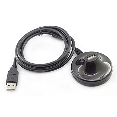 Immagine di Bolwins E20CS Cavo di prolunga USB 2.0 con supporto maschio a femmina, nucleo in ferrite e base, lunghezza cavo: 150 cm