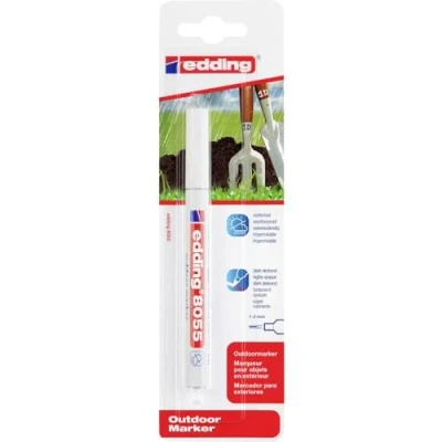Immagine di Edding e 8055/1 4 8055 1 1049 Outdoormarker Bianco mm, 2 mm N/A