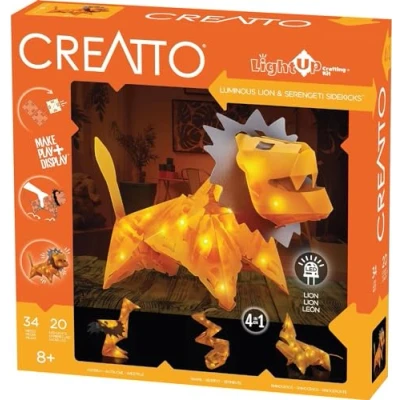 Immagine di Thames &amp; Kosmos , 03479 Creatto: Safari Build 4 different models Lion, Ostrich, Snake Rhinoceros Age 8 +