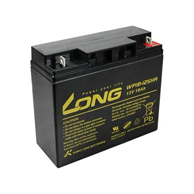 Immagine di LONG Batteria al piombo acido, 12 V, 18 Ah, F3 HighRate (WP18 12SHR), PBLO 12V018 F3AH nero