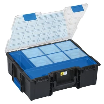 Immagine di Allit EuroPlus Pro K 44.144/8L Valigetta per minuteria (L x A P) 440 144 355 mm Scomparti: 8 Contenuto 1 pz.