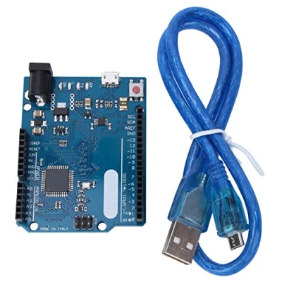 Immagine di Oumefar Scheda di sviluppo ATmega32u4 Modulo canale 7 PWM Microcontrollore con cavo USB per Leonardo R3 Pro