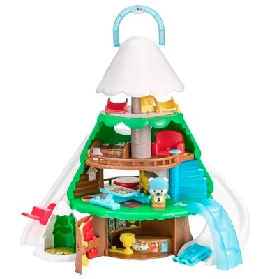 Immagine di Klorofil le Abin Gla Resort Giocattolo per bambini Stazione sciistica Inventa tue storie Mondo in miniatura Universo 1 Personaggio e 9 Accessori inclusi 700214