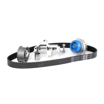 Immagine di SKF VKMC 01942 Pompa Acqua + Kit Cinghia Distribuzione con guarnizioni ammortizzatore serraggio, Rullo tenditore, tirante a vite 120