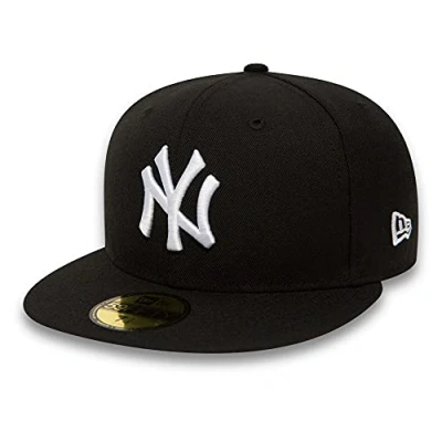 Immagine di New Era York Yankees cap 59Fifty Basecap Baseball Fitted Kappe MLB Schwarz 7 1/2 60cm (XL)