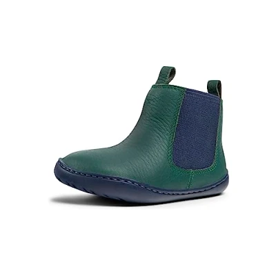 Immagine di Camper Unisex Stivaletti per bambini, Taglia: 24, Dunkelgrün Pelle
