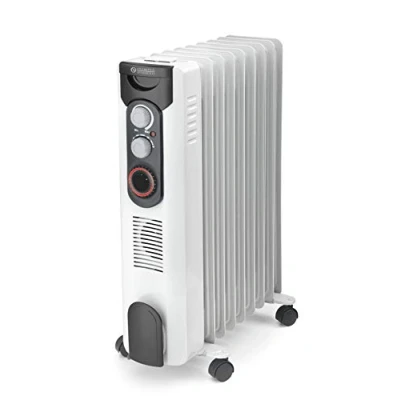 Immagine di Olimpia Splendid 99617 Caldorad 9 TT Radiatore ad Olio con Timer, 2000 W e 400W Fan, Bianco
