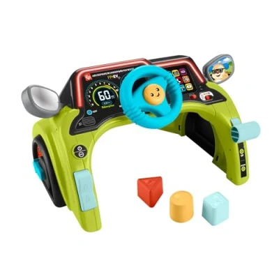 Immagine di Fisher Price Laugh &amp; Learn Steer Driver Giocattoli, Multicolore, Medio, HYR92