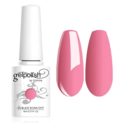 Immagine di Vishine Smalto Semipermente per Unghie in Gel UV LED Smalti Colori Soak Off Manicure e Pedicure 8ml 1pzs #1058
