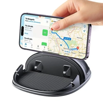 Immagine di Beeasy Porta Cellulare Auto, Supporto Smartphone per Auto Cruscotto Antiscivolo, Universale iPhone 16/15/14/13/12 Pro Max Samsung Galaxy S23 S22 Huawei Xiaomi