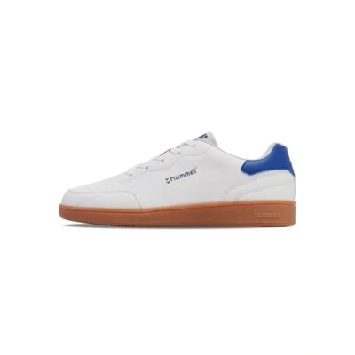 Immagine di hummel Shoe Match Point Erwachsene, Scarpe da Ginnastica Unisex Adulto, Bianco/Blu, 38 EU
