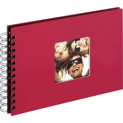 Immagine di walther+ design SA 109 R Album a spirale (L x A) 23 cm 17 Rosso 40 pagine