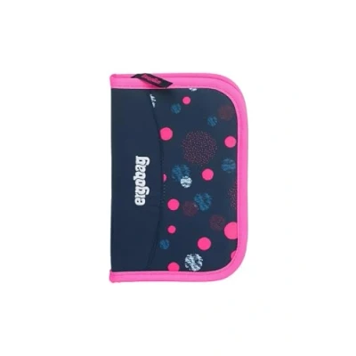 Immagine di ergobag Astuccio rigido Set da 22 pezzi, matite colorate Lyra, scomparto per orario, monete, righello WinterwonBearland Blu