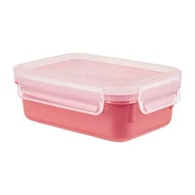 Immagine di Emsa N1012300 Clip &amp; Close Color Edition Contenitore salvafreschezza, Corallo, 0,55 Liter