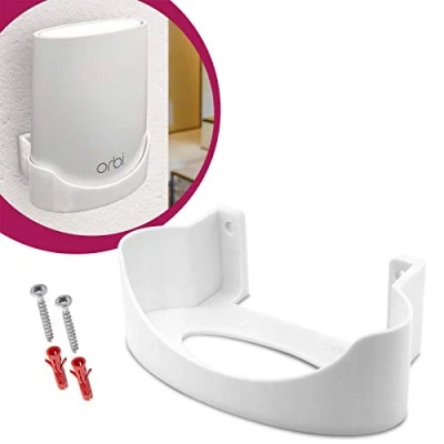 Immagine di Mobilefox Supporto da parete adatto per Netgear Orbi RBK50 e RBS50 router satellite