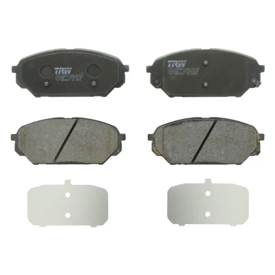Immagine di TRW GDB3527 Kit pastiglie freno con segnalatore acustico usura