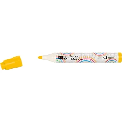 Immagine di Kreul Javana texi mäx Sunny Medium per Tessuti Chiari, Giallo, Colore, Eduplay_250015