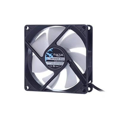 Immagine di Fractal Design Silent Series R3 92mm Ventola per PC case Nero, Bianco (L x A P) 92 25 mm