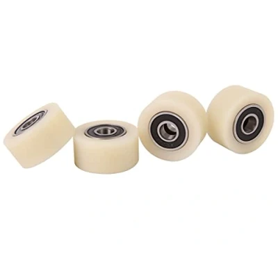 Immagine di 4 ruote in nylon poliammide diametro 40 mm larghezza 20 cuscinetto 10 precisione made EU