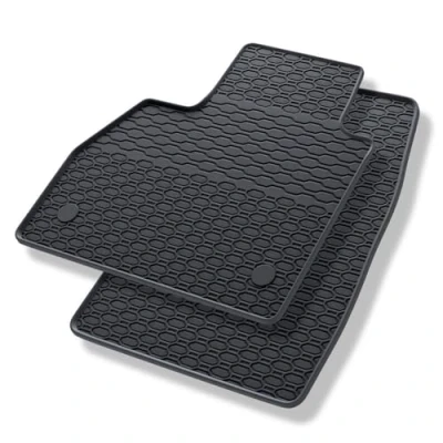 Immagine di Mossa Tappetini auto in gomma compatibili con Renault Kangoo II (2013 2021) tappeti neri 2