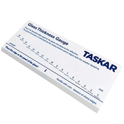Immagine di Taskar Misuratore di spessore per vetro, 2 mm a 25 mm, utilizza riflessione.