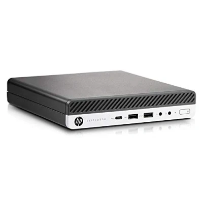 Immagine di HP EliteDesk 800 G4 Desktop Mini USDT Intel Six Core i5 256GB SSD Hard Drive 8GB Memoria Windows 11 Pro Business Computer PC (Ricondizionato)