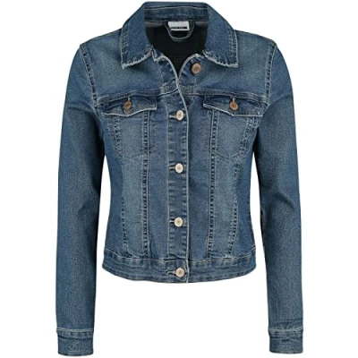 Immagine di Name It Nmdebra Ls Denim) Jacket Noos, Giacca Donna, Blue (Medium, S