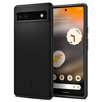 Immagine di Spigen Cover Thin Fit Compatibile con Google Pixel 6a Nero
