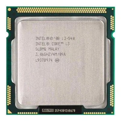 Immagine di BQTEC Intel Core i3 540 3.06 GHz Dual Quad Thread 4 MB Cache 73 W CPU Processore LGA 1156