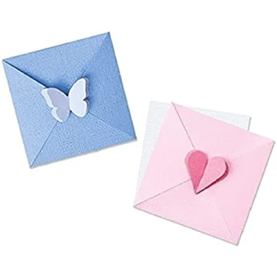 Immagine di Sizzix Fustella Bigz Mini Cartolina e Buste di Kath Breen, 665483, Multicolor, One Size