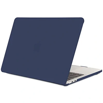 Immagine di TECOOL Custodia MacBook Pro 16 Pollici 2020 2019 A2141 con Touch Bar, Case Cover Rigida in Plastica Sottile, NON Compatibile 2021 M1 Pro/Max A2485, blu navy